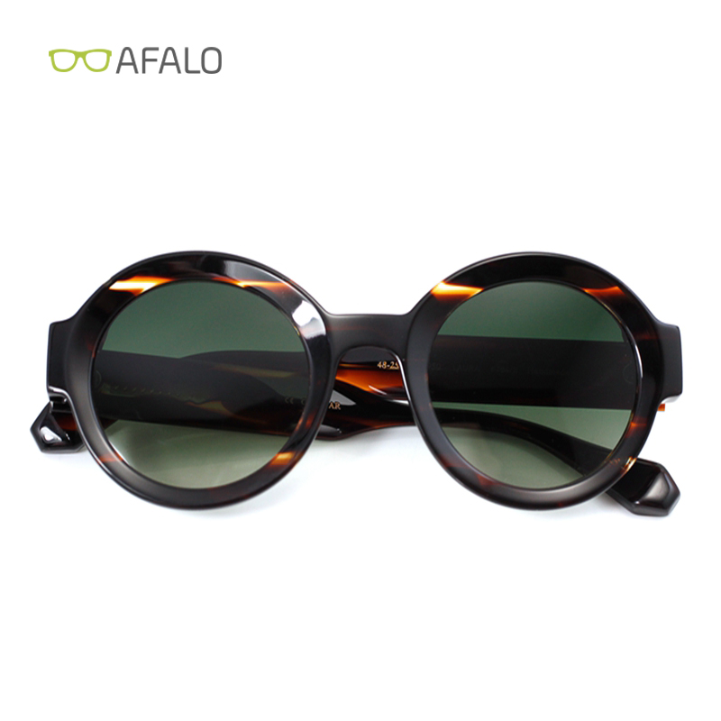 Round Frame Customized Acetate sunglasses