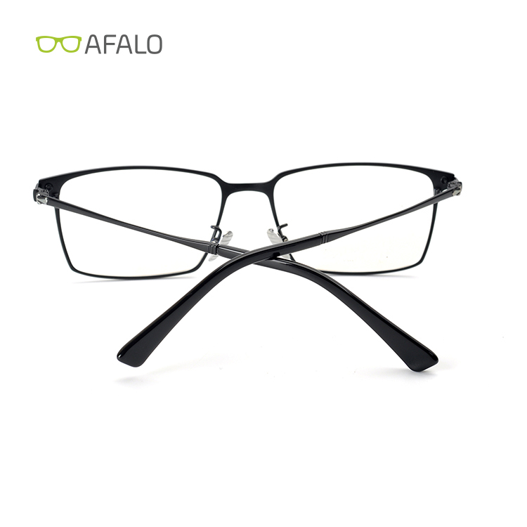 Square Shape Titanium Eyeglasses Frames For Men