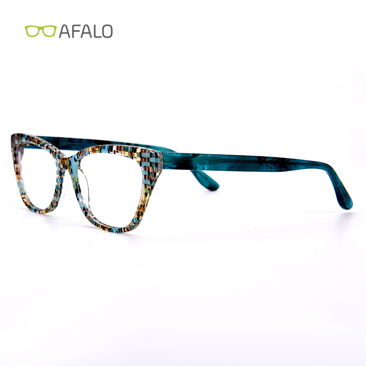Fashion colorful acetate eyeglasses frame