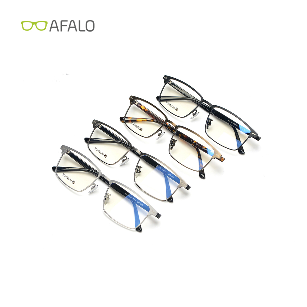 Super light titanium eyeglasses frame