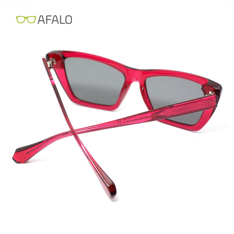 Ladies Cat Eye Fashion Vintage Acetate Customized Women Sunglasses