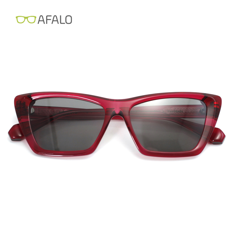 Ladies Cat Eye Fashion Vintage Acetate Customized Women Sunglasses