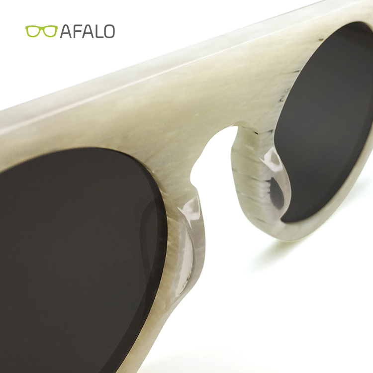 Round MAZZUCCHELLI acetate eyewear sunglasses