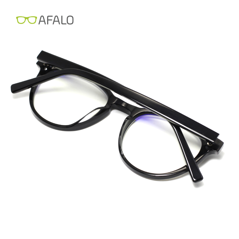 High Quality Black Acetate Optical Blue Light Blocking Eyeglasses frames