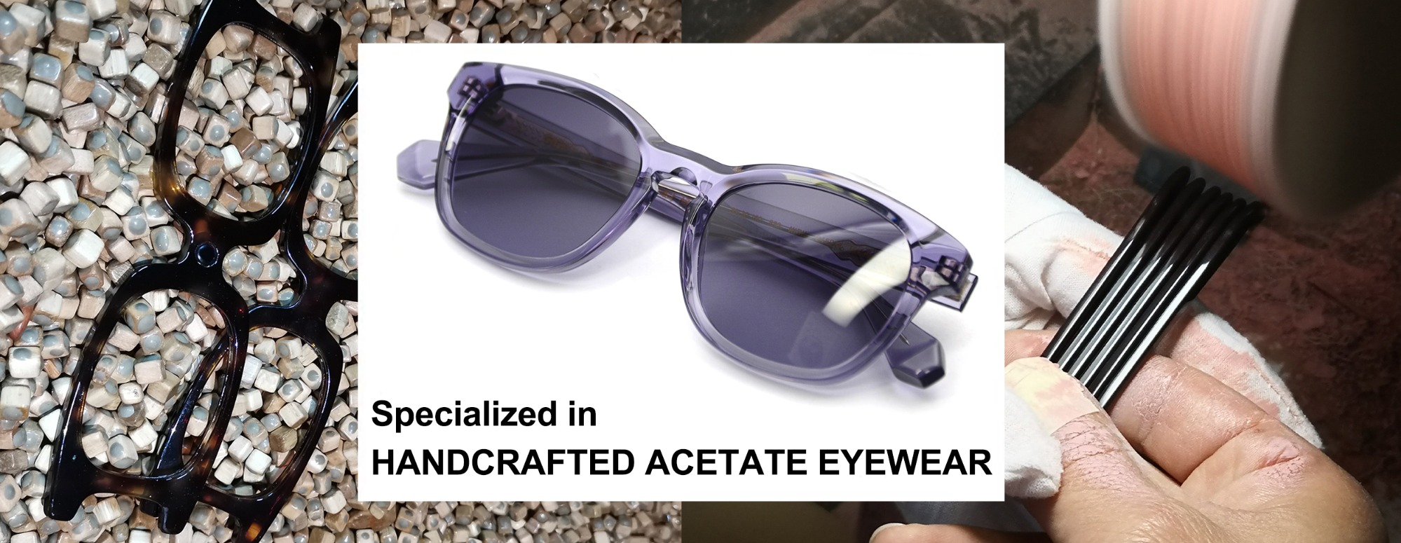 Professional manufacturer of high quality acetate glasses frame