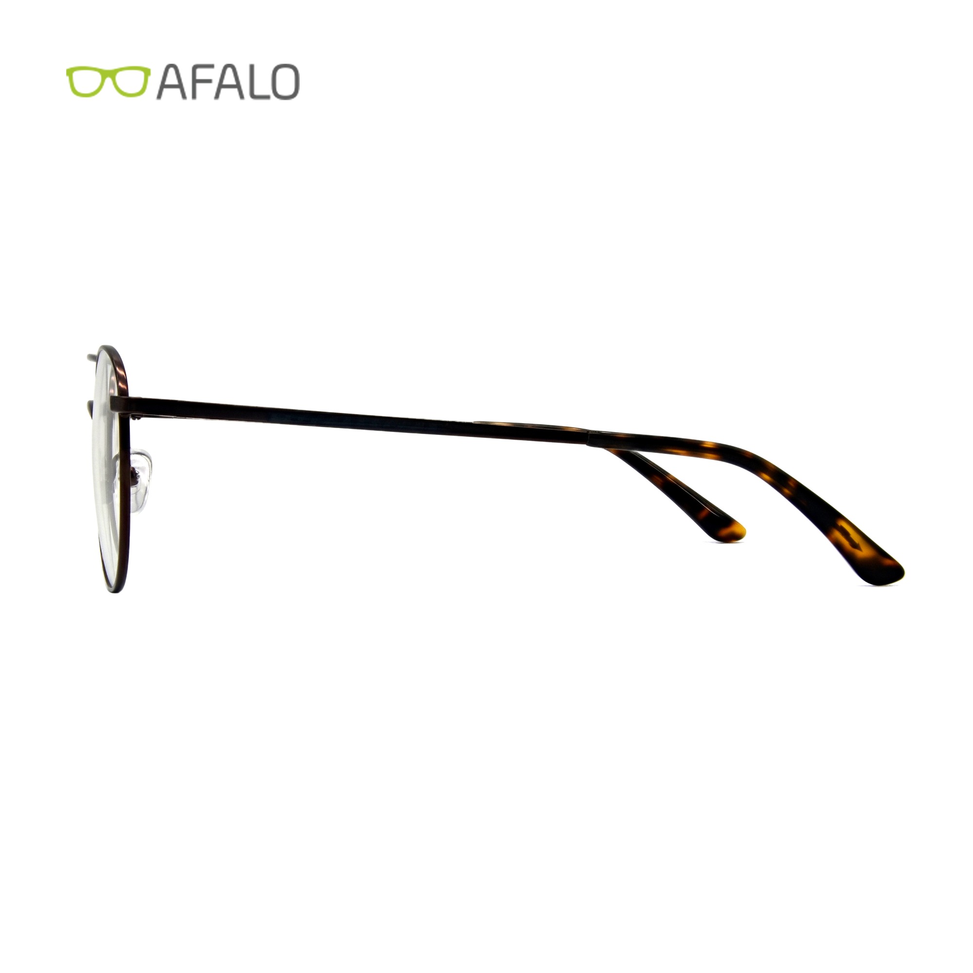 Stainless steel double bridge optical eyeglasses frames